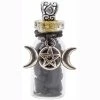 Witch Bottle - Shungite + Triple Moon