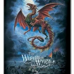 Dragons Whitby Wyrm - Metal Plaque