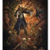 Skulls & Death Danse Macabre - Metal Plaque -Gothic & Fantasy Art Sales Store A alom334 2 39278.1656745622