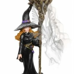 Standing Witch Backflow Incense Burner