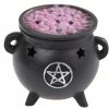 Magickal Designs Pentagram Cauldron Cone Burner -Gothic & Fantasy Art Sales Store C 0031 2 81491.1656781051