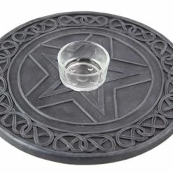 Pentagram Round Tealight holder