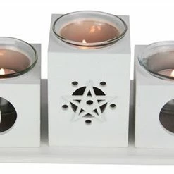 Magickal Designs Triple Moon Feature tealights