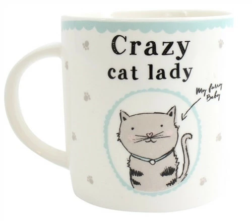 Cats Crazy Cat Lady mug 3 Cats Crazy Cat Lady mug