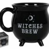 Witches Brew Cauldron Mug -Gothic & Fantasy Art Sales Store C WIT01 2 30526.1656781057