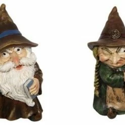 Old Witch and Wizard pair