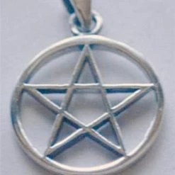 Magickal Designs Sterling Silver Pentagram Pendant