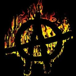 Iconic - Anarchy wall flag
