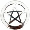Magickal Designs Small Silver Pentagram -Gothic & Fantasy Art Sales Store N 082 2 92202.1656781116