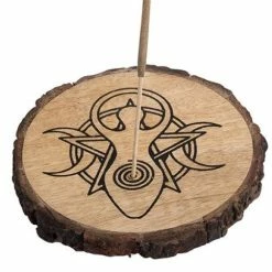 Magickal Designs Bark Edge incense holder Goddess