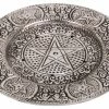 Magickal Designs Pentagram Incense plate -Gothic & Fantasy Art Sales Store N INH001 2 47376.1656781154