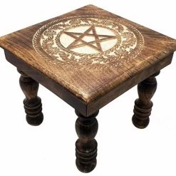 Pentagram Flowers Altar Table