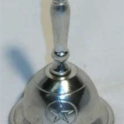 Altar Bell with Pentagram Design