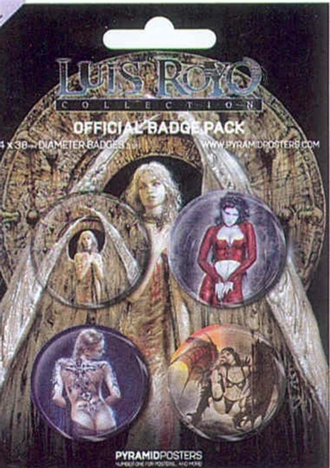 Luis Royo - badge pack 4 Luis Royo - badge pack - Image 2