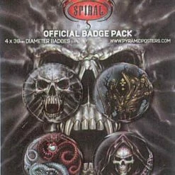 Spiral - badge pack