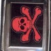 Iconic - Red Skull cig/card case
