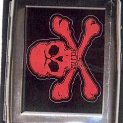 Iconic - Red Skull cig/card case