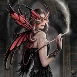 Fairies Anne Stokes - Spellbound wall flag