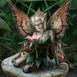 Fairies Anne Stokes - Mushroom Fairy flag