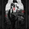 Nekro - Samurai wall flag -Gothic & Fantasy Art Sales Store R NEK01 2 88124.1656781191