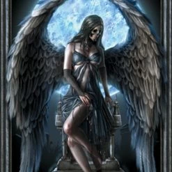 Angels Spiral - Cursed Angel wall flag