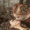 Victoria Frances - The Kiss wall flag -Gothic & Fantasy Art Sales Store R VART02 2 88445.1656781196