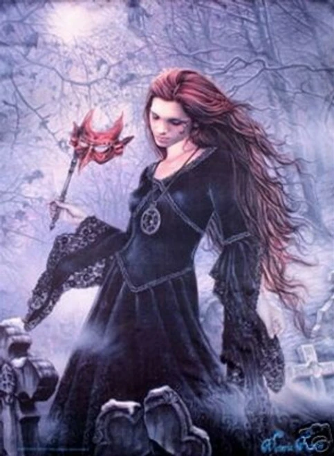 Victoria Frances - Diabulus wall flag 3 Victoria Frances - Diabulus wall flag