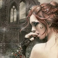 Crosses Victoria Frances - Ne Cross wall flag