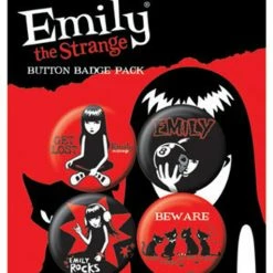 Emily The Strange - badge pack 2
