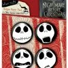 Skulls & Death Jack Skellington - badge pack -Gothic & Fantasy Art Sales Store badge packs bp80301 nbx heads 300 37088.1660576891