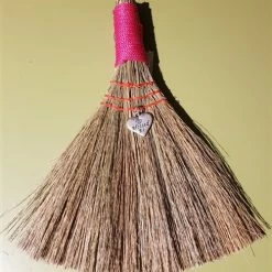 Witches Besom with colour handles