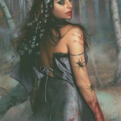 Vampires Arantza Sestayo - Alba wall flag